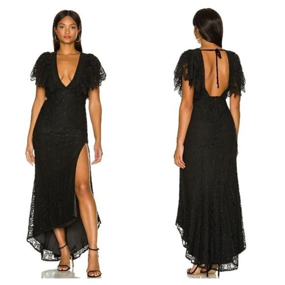 Lovers And Friends Dita Gown - Black